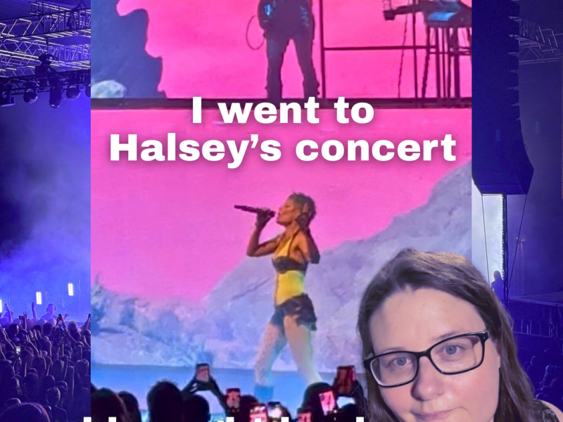 I went to Halsey’s concert & brought back author&nbsp;lessons